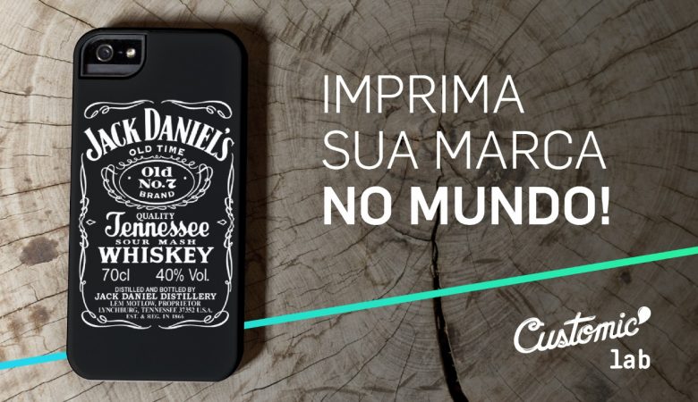 case de celular com arte exclusiva