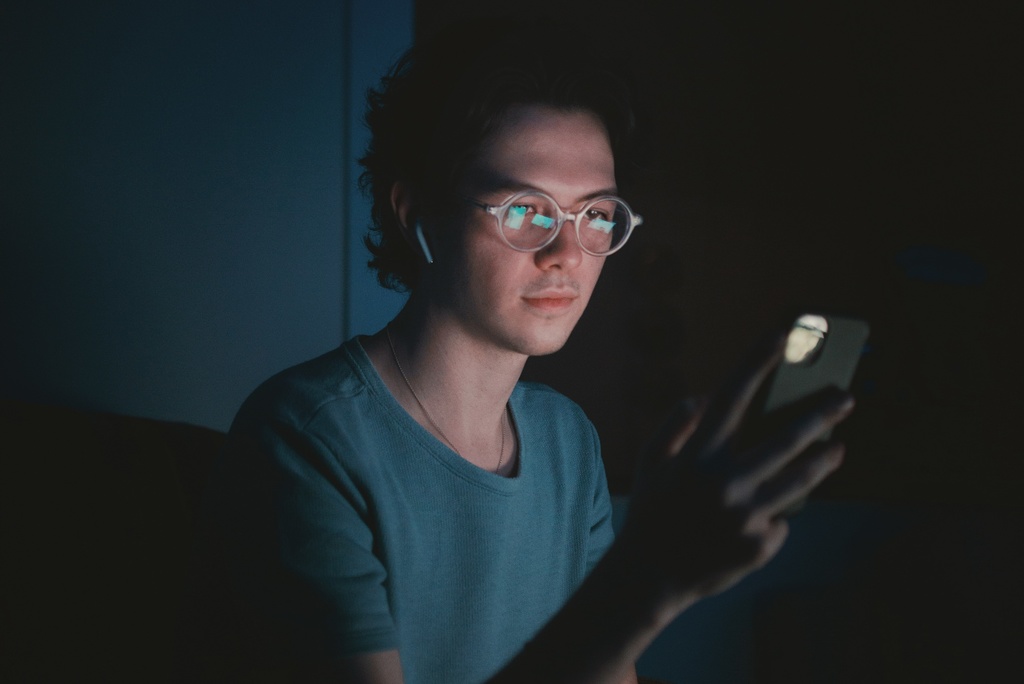 luz azul celular clientes